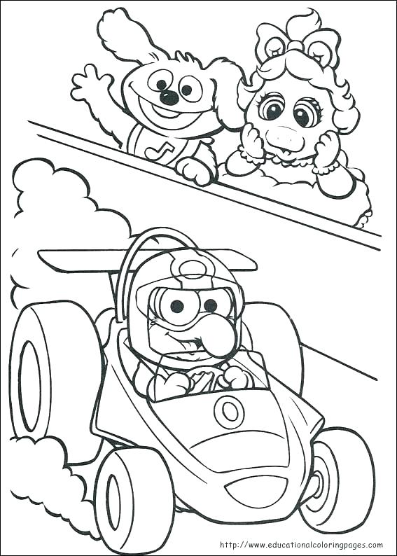 Muppets Coloring Pages 567x794 Muppets Coloring Pages