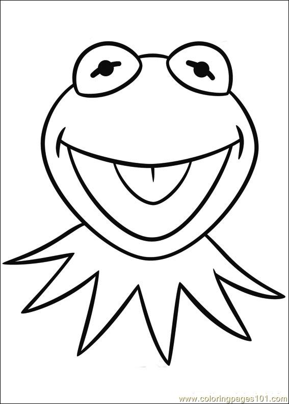 567x794 Muppets 01 Coloring Page