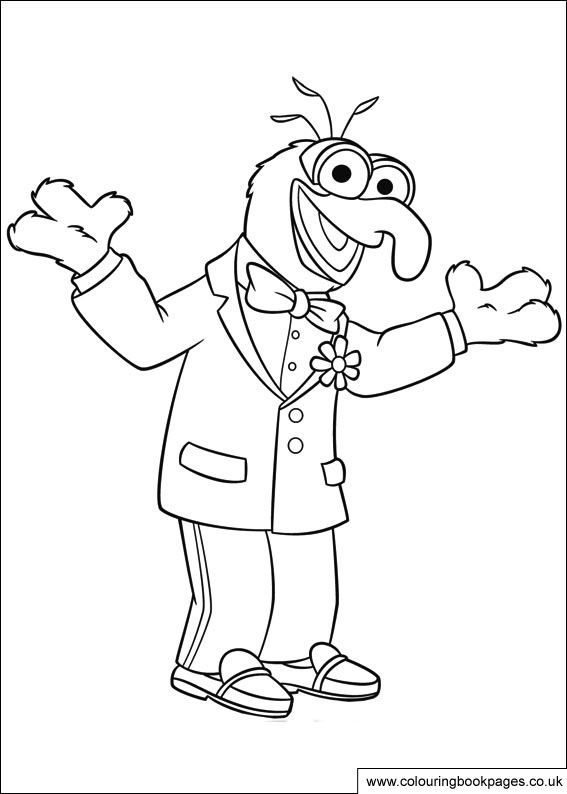 Muppets Most Wanted Coloring Pages