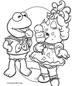 236x283 Muppet Show Coloring Pages Disney Magic School