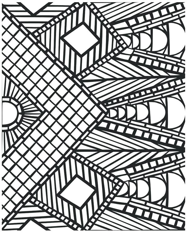 600x747 Cool Design Coloring Pages Egg Mural Pattern Coloring Pages