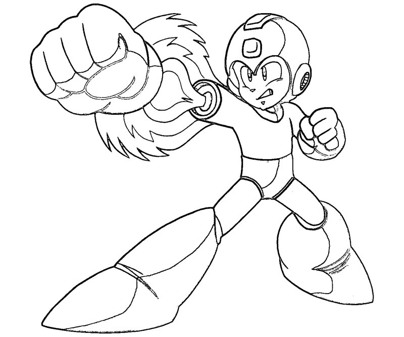 Mega Man Coloring Pages 800x667 Mega Man Coloring Pages