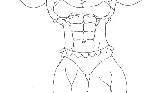 570x320 Muscular System Coloring Pages Free Muscular System Coloring