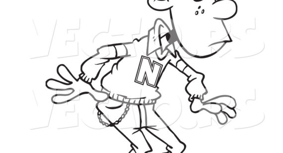 570x310 Labeled Muscular System For Teens Vector Of A Cartoon Shocked Teen