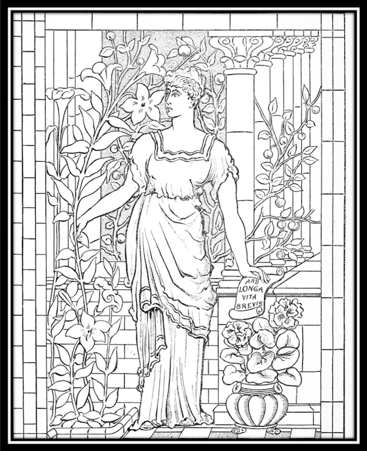 Free Coloring Pages From Museums By Color Our Collections 750x922 Free Coloring Pages From Museums By Color Our Collections