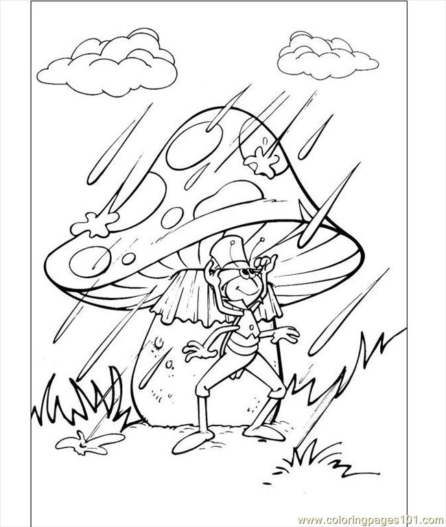 650x769 Mushroom Coloring Pages
