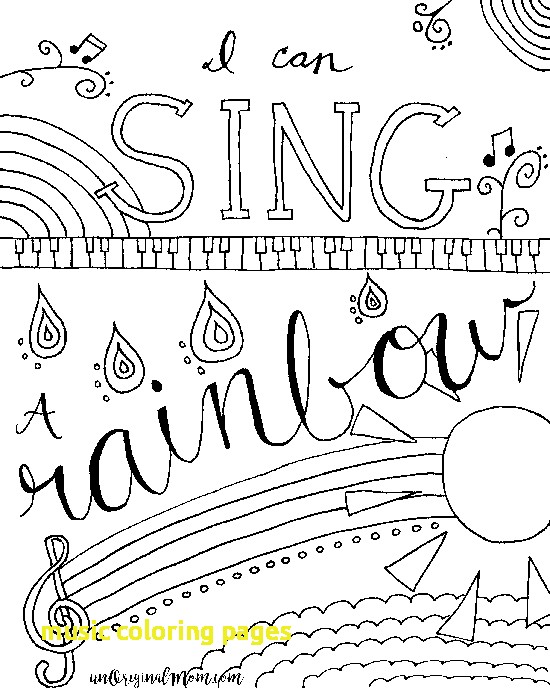 Music Coloring Page Music Coloring Pages With Relax Color Free 550x688 Music Coloring Page Music Coloring Pages With Relax Color Free
