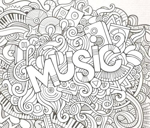 Music Coloring Pages Printable Ebestbuyvn.co 500x425 Music Coloring Pages Printable Ebestbuyvn.co