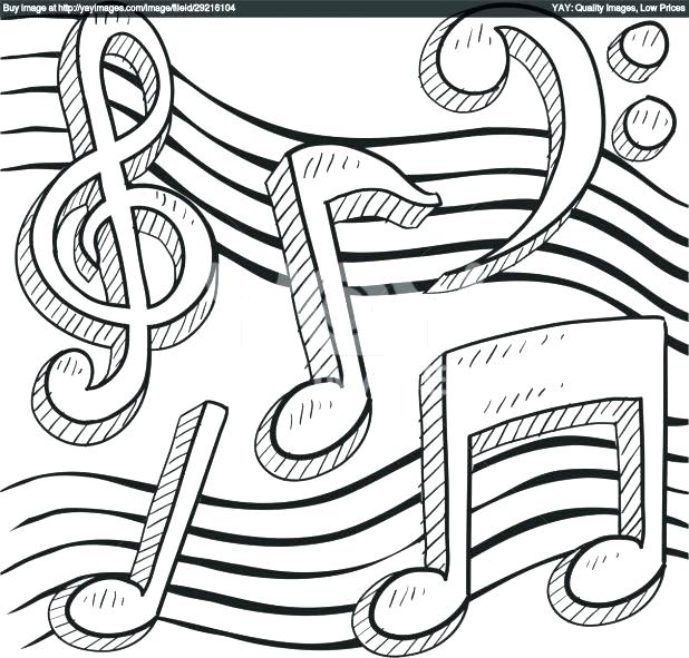 Music Notes Coloring Page Coloring Pages Music Music Notes 618x591 Music Notes Coloring Page Coloring Pages Music Music Notes