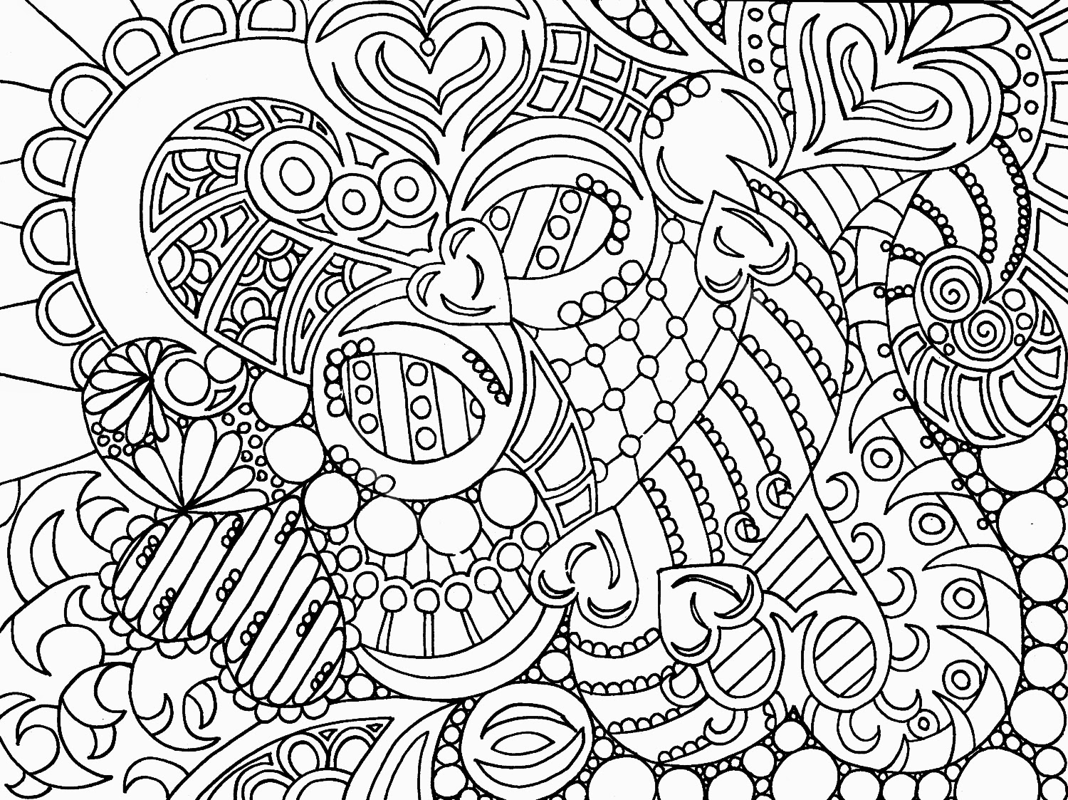 Coloring Pages For Adults Music 1500x1123 Coloring Pages For Adults Music