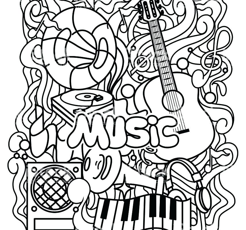 856x800 Free Music Coloring Pages Coloring Pages Music Music Color Pages