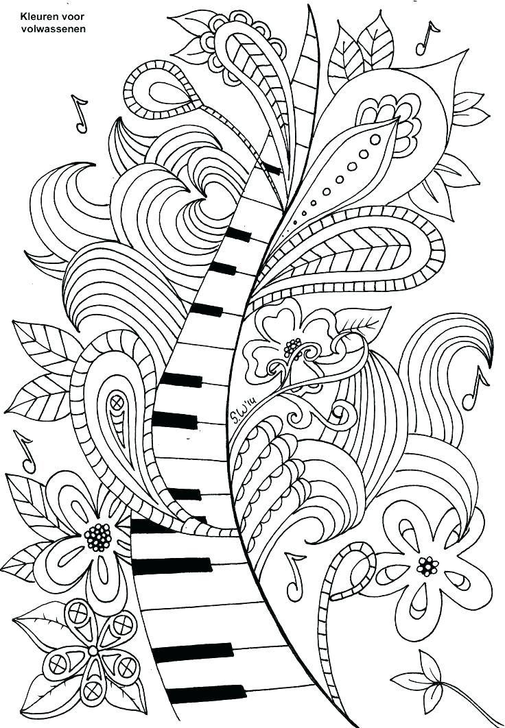 736x1062 Music Coloring Lovely Music Coloring Pages Best Of For Adults