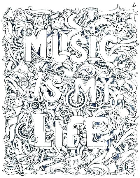 480x611 Music Coloring Sheets Free Printable Color By Number Sheets Music