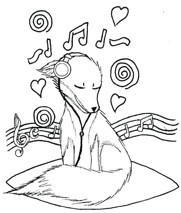 736x864 Musical Coloring Pages Musical Notes Coloring Pages Music Notes