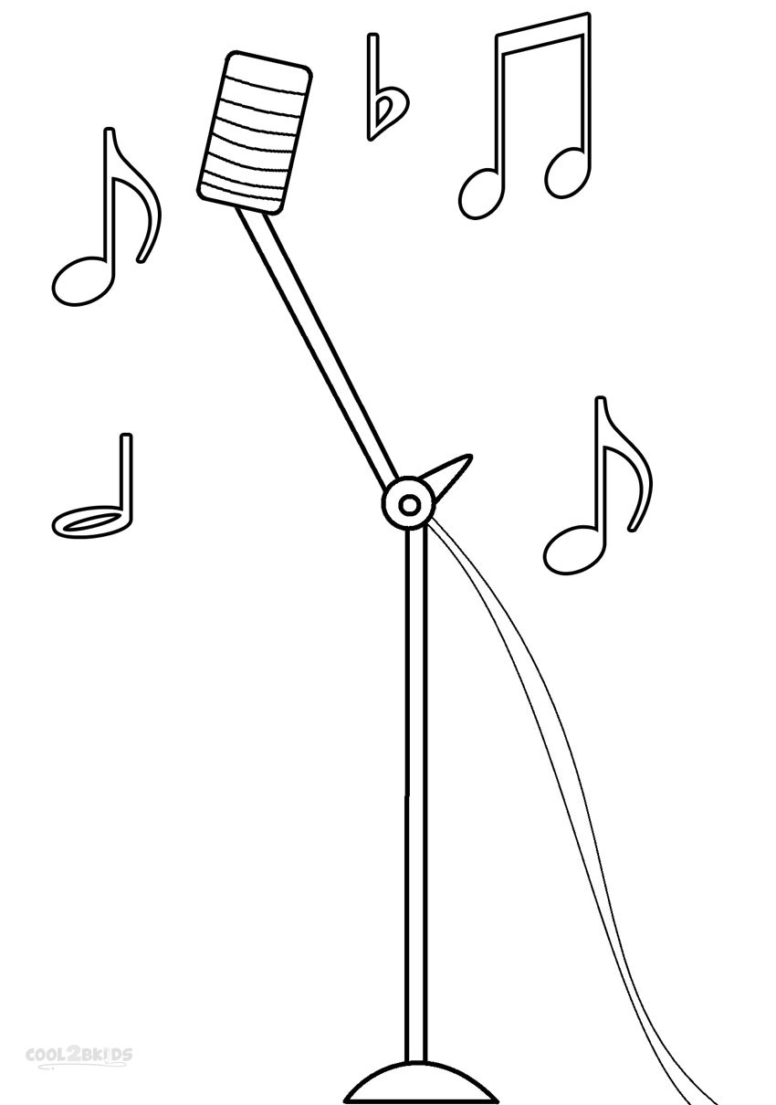 850x1210 Printable Music Note Coloring Pages For Kids Cool2bkids