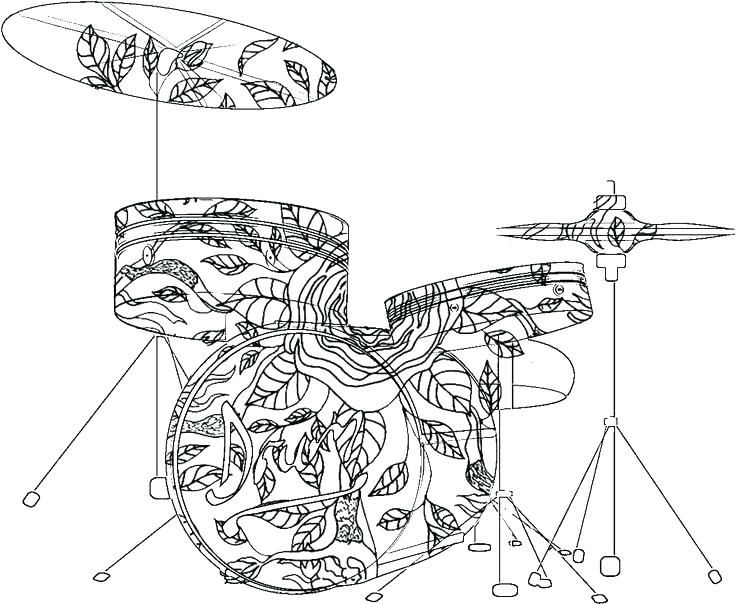 736x604 Music Coloring Pages