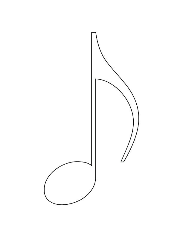 Coloring Pages Of Music Notes Music Note Coloring Page Coloring 612x792 Coloring Pages Of Music Notes Music Note Coloring Page Coloring