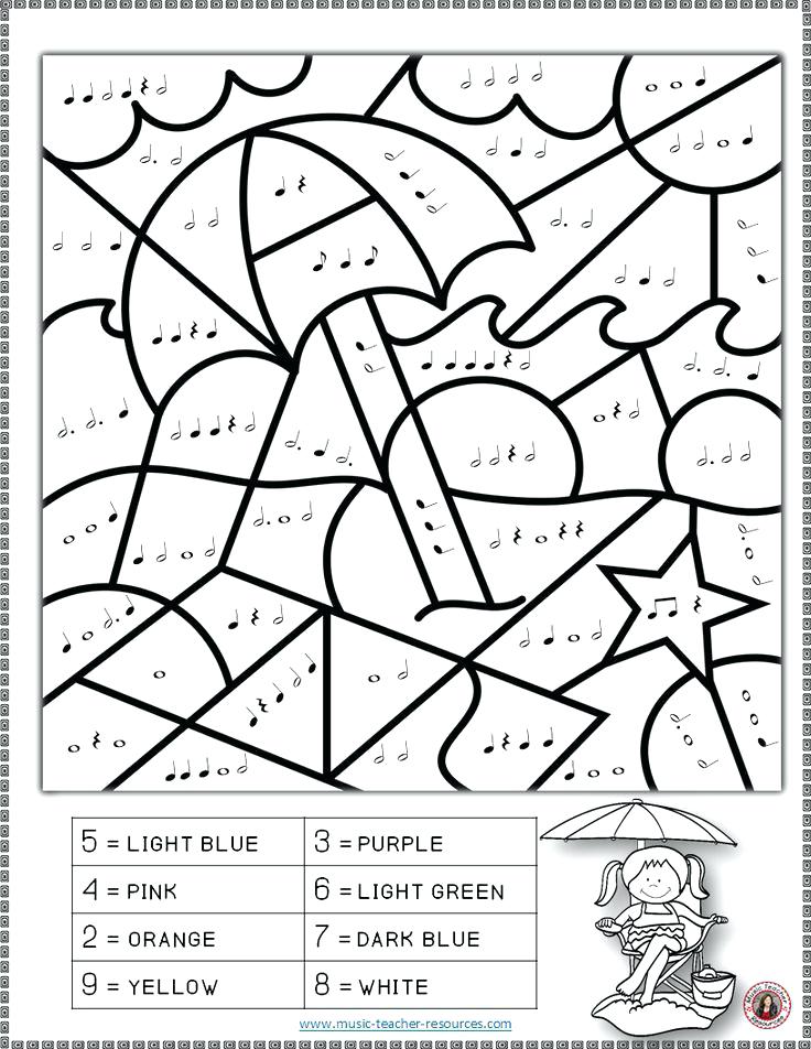 Music Notes Coloring Pages Preschoolers at GetColorings.com | Free ...