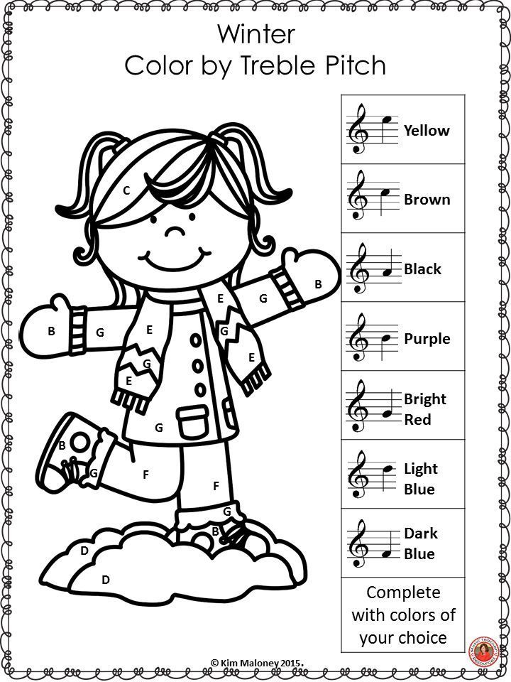 720x960 Music Lessons M26 Winter Music Coloring Sheets For Your Students