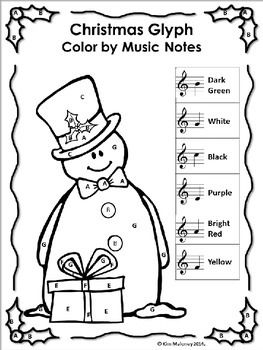 263x350 Christmas Color By Music Note 24 Christmas Music Coloring Pages