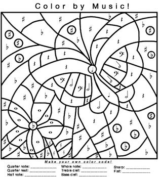 Music Symbol Coloring Pages