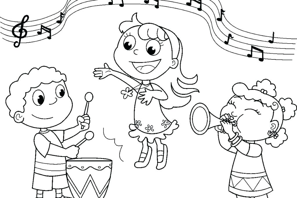 1024x683 Musical Notes Coloring Pages Kids Coloring Music Color Pages