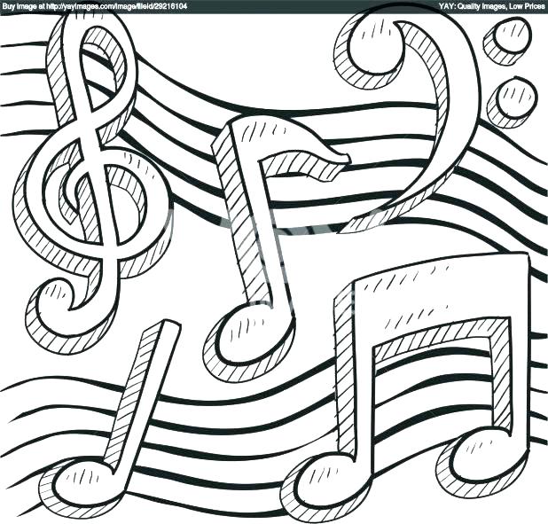 Music Notes Coloring Pages Music Coloring Pages For Adults Packed 618x591 Music Notes Coloring Pages Music Coloring Pages For Adults Packed