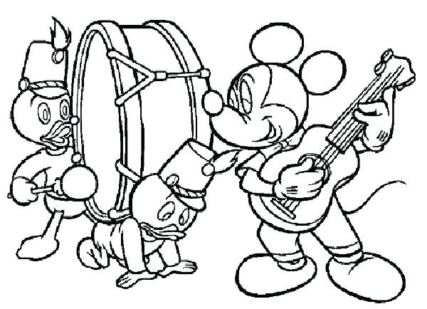 Coloring Pages Music Mickey Play Page Notes Childrens Musical 600x434 Coloring Pages Music Mickey Play Page Notes Childrens Musical
