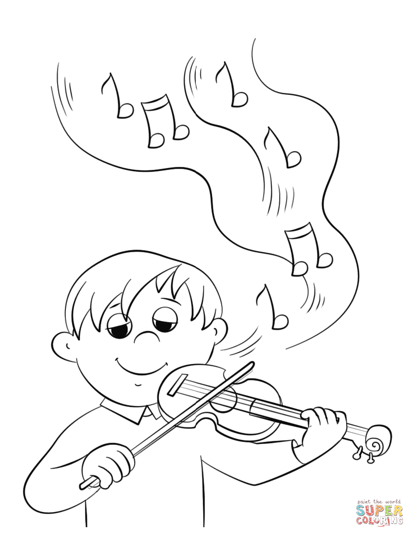 Musical Instruments Coloring Pages 12 848x1098 Musical Instruments Coloring Pages 12