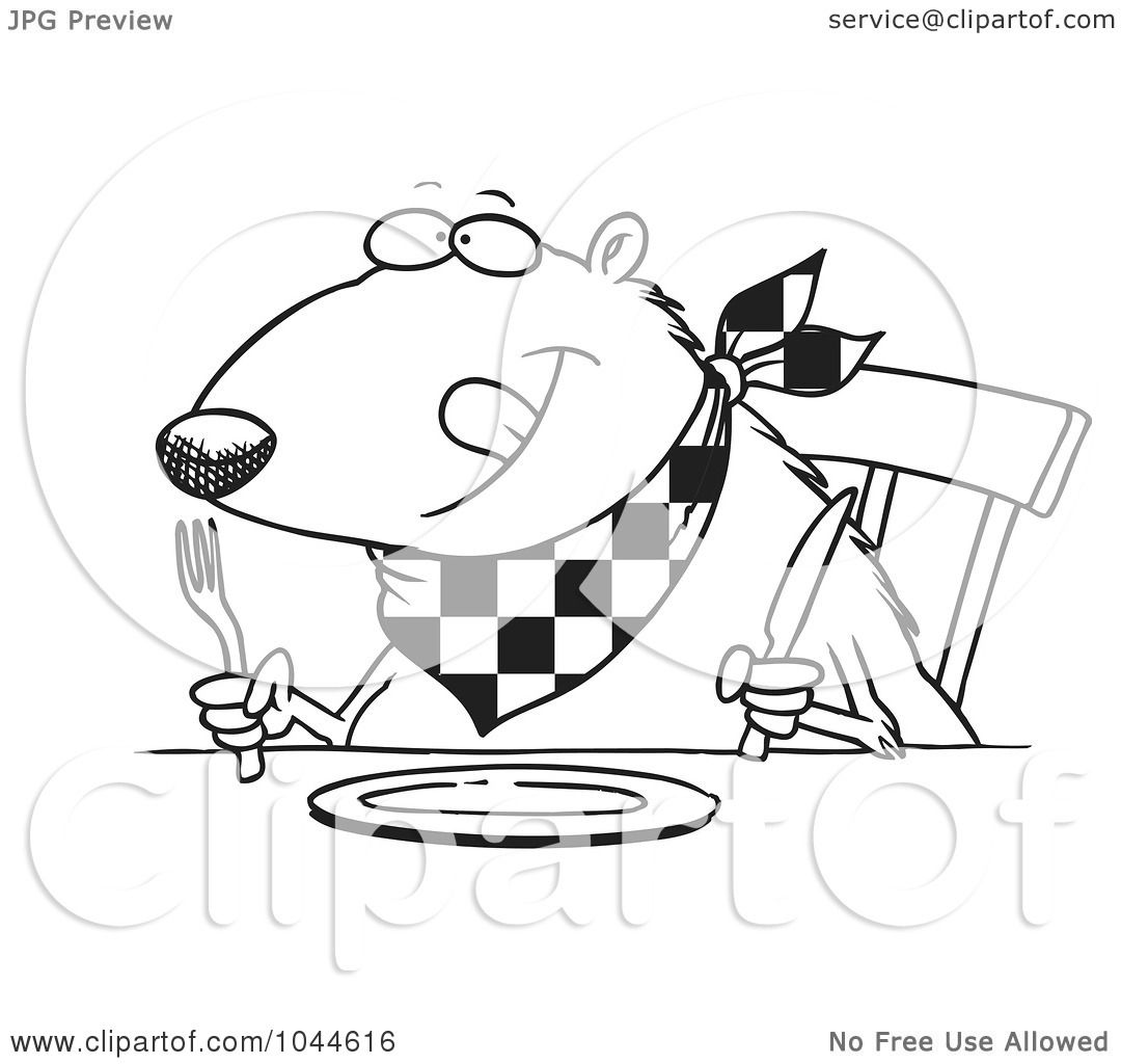 1080x1024 Royalty Free (Rf) Clip Art Illustration Of A Cartoon Black
