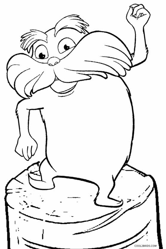 Printable Lorax Coloring Pages For Kids Cool2bkids 556x834 Printable Lorax Coloring Pages For Kids Cool2bkids