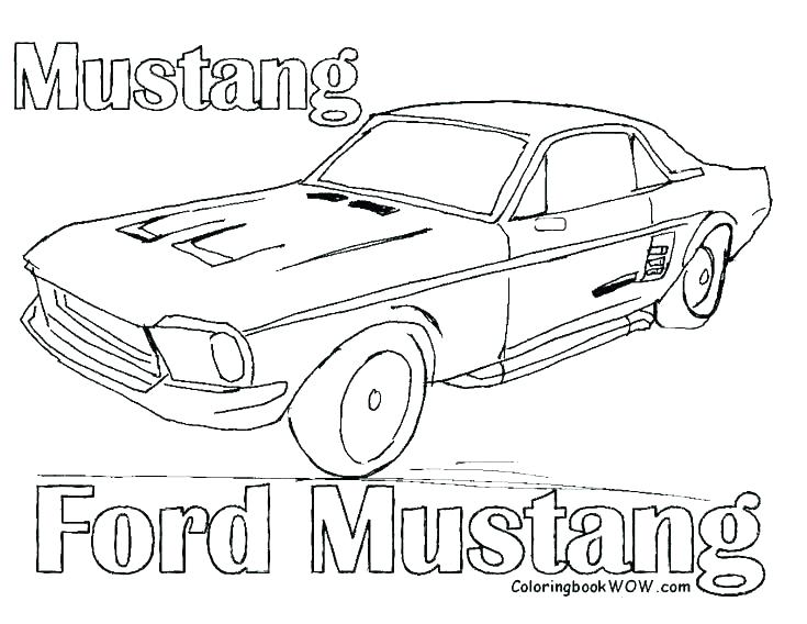735x568 Mustang Car Coloring Pages Coloring Car Pages Fast Car Coloring
