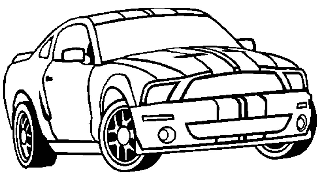 Mustang Coloring Pages Pictures 1024x569 Mustang Coloring Pages Pictures