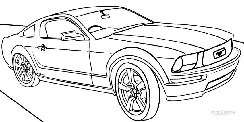 Printable Mustang Coloring Pages For Kids Cool2bkids Car 850x425 Printable Mustang Coloring Pages For Kids Cool2bkids Car