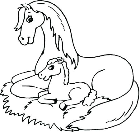 Coloring Pages Of Horses Printable S Mustang Horse Coloring Pages 450x426 Coloring Pages Of Horses Printable S Mustang Horse Coloring Pages