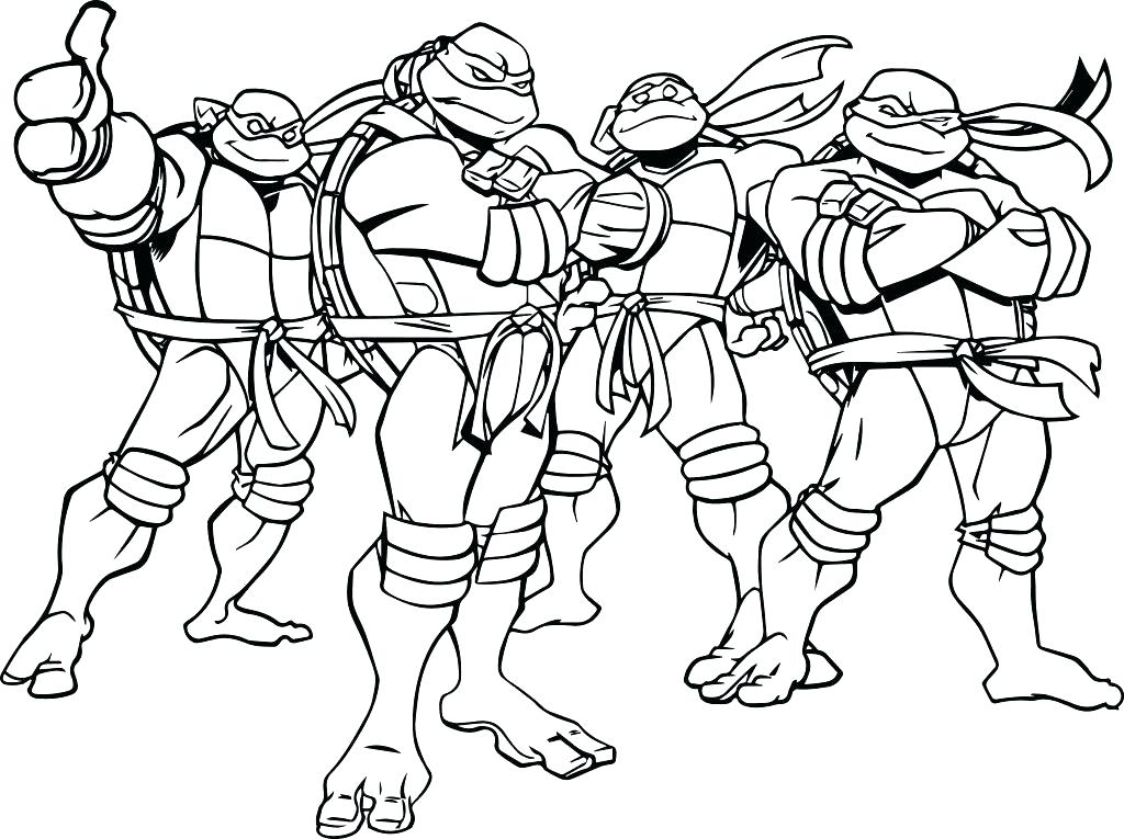 1024x765 Turtle Coloring Pages Ninja Turtle Coloring Page Teenage Mutant