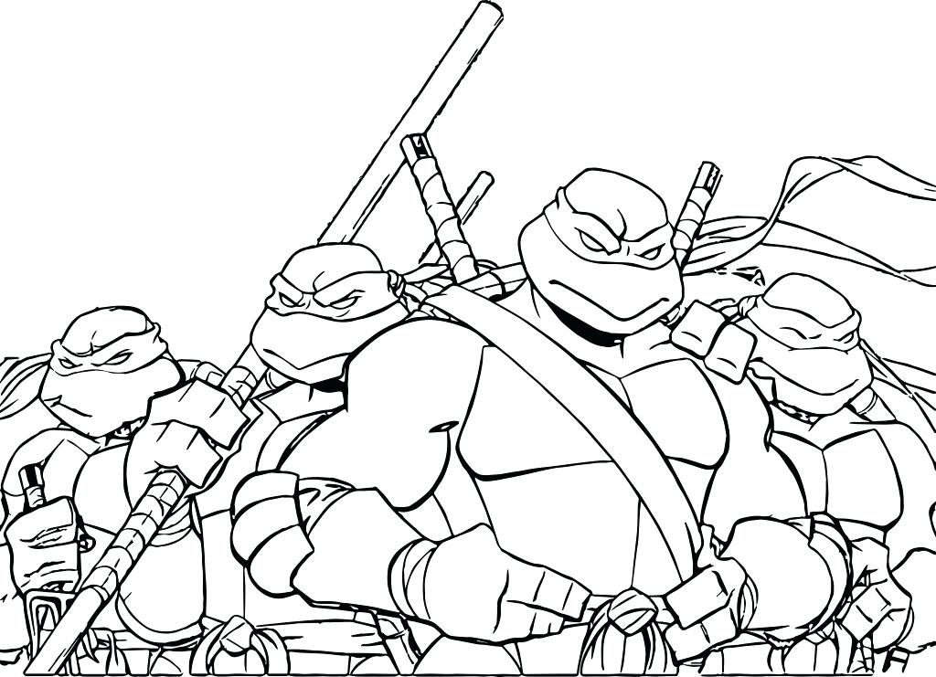 1024x741 Teenage Mutant Ninja Turtles Free Coloring Pages