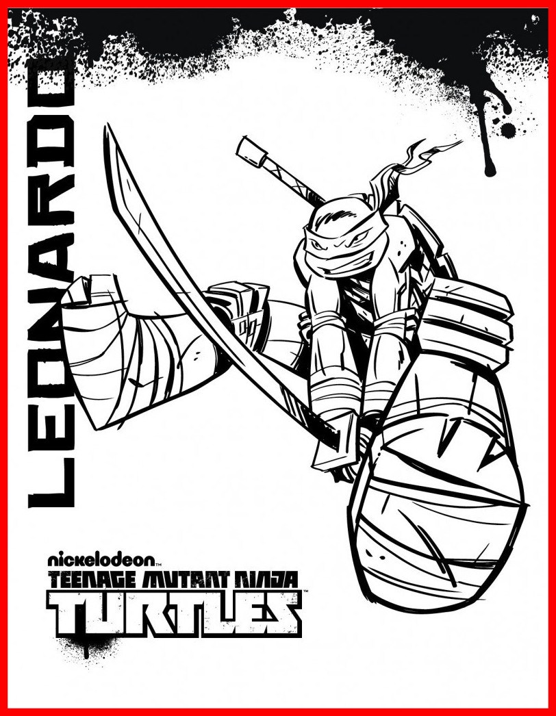 812x1046 Marvelous Teenage Mutant Ninja Turtles Coloring Pages Sharpie Mugs