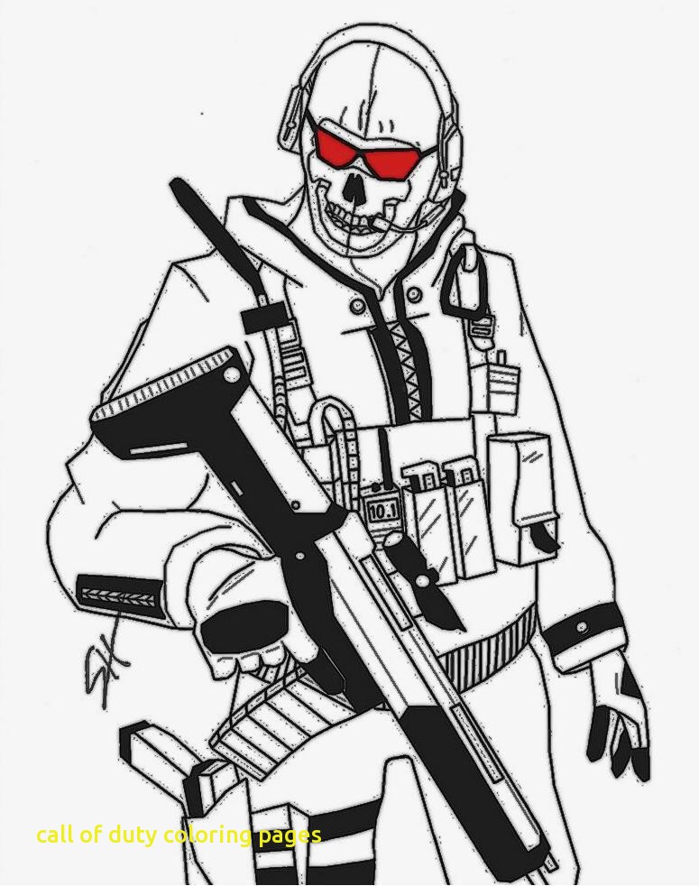 775x982 Nice Call Of Duty Coloring Pages Embellishment
