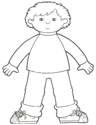 307x400 Body Coloring Pages Human Body Template Coloring Pages My Body