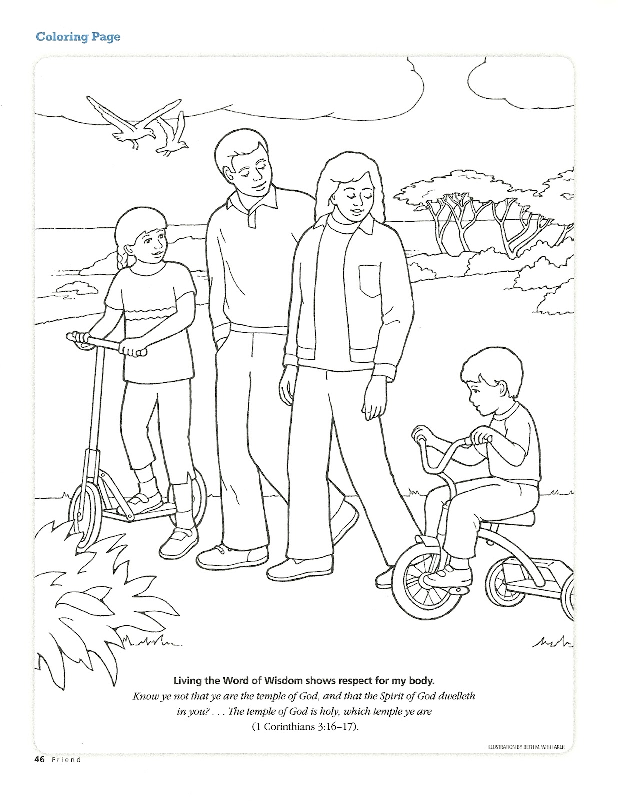 My Body Coloring Pages at GetColorings.com | Free printable colorings ...