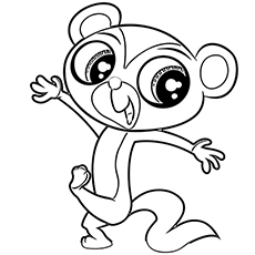 230x230 Littlest Pet Shop Coloring Pages For Kids
