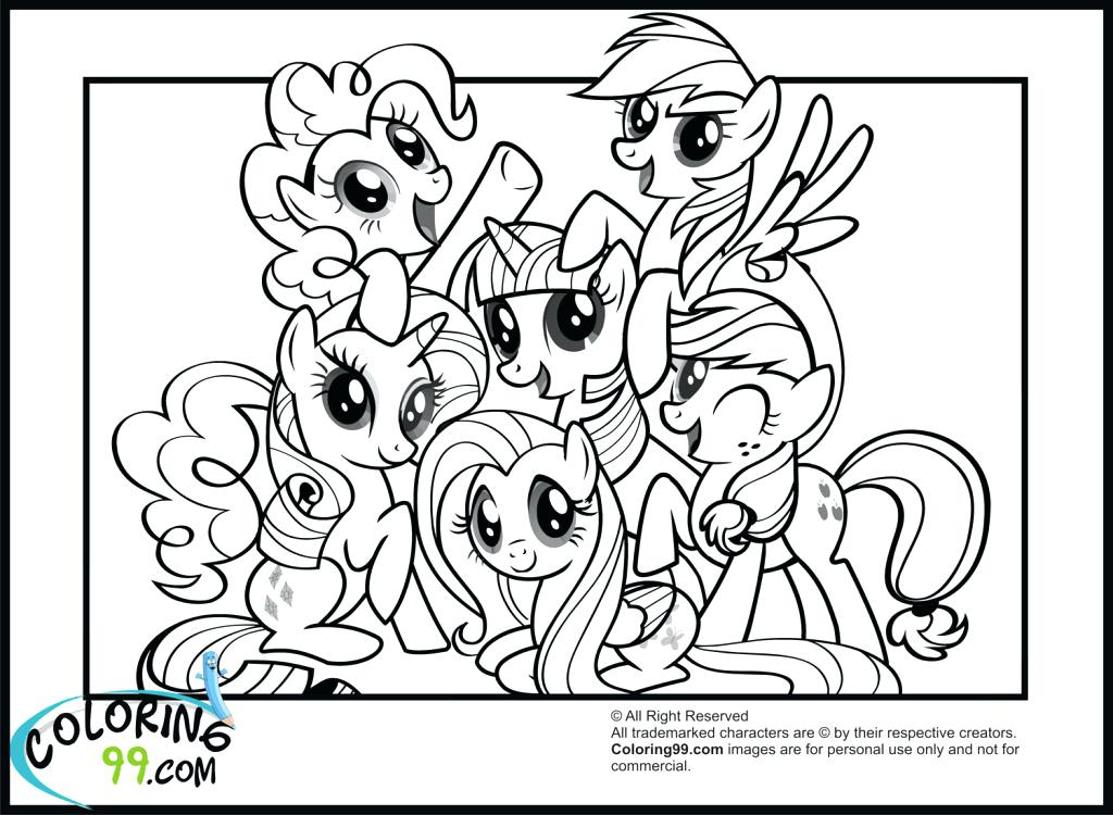 Printable My Little Pony Friendship Is Magic Coloring Pages 1024x750 Printable My Little Pony Friendship Is Magic Coloring Pages