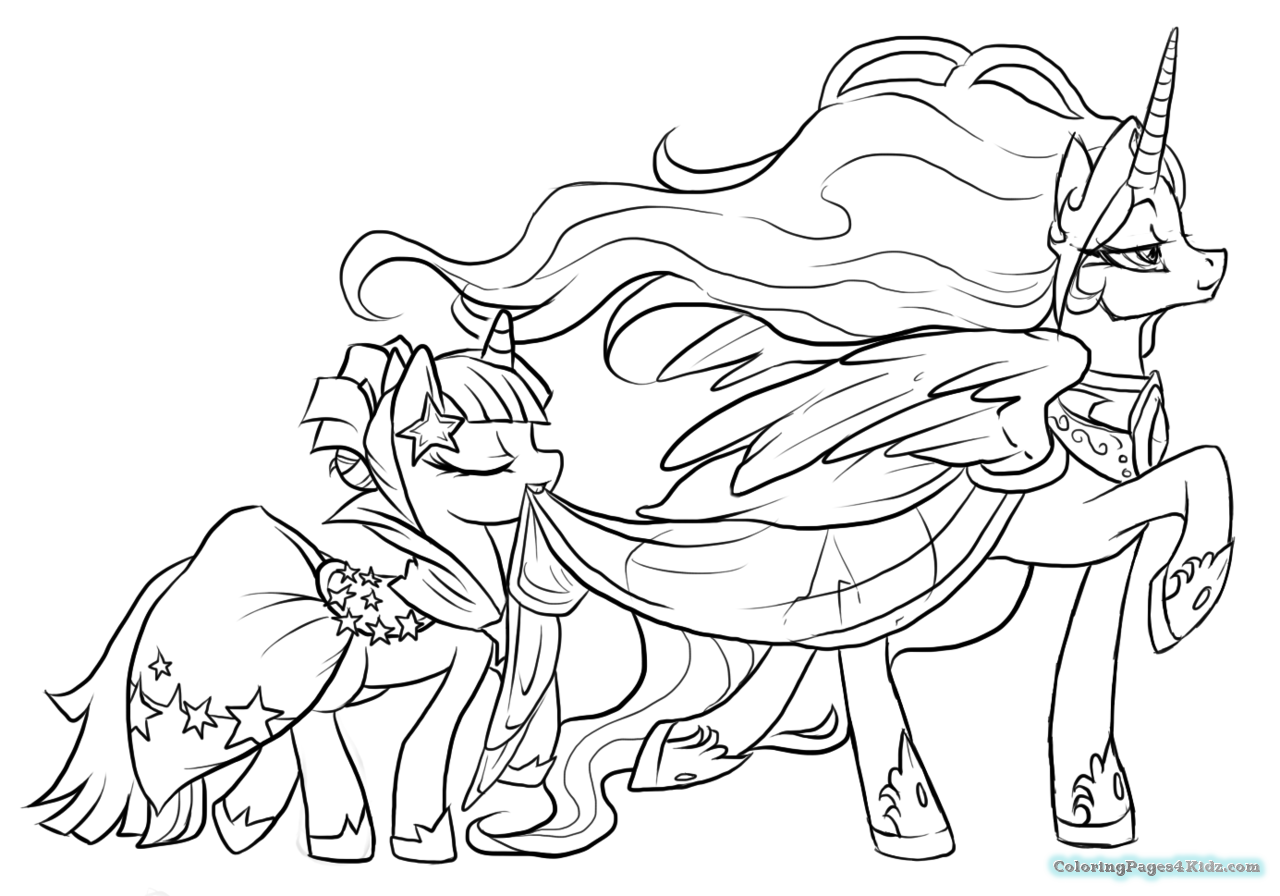 My Little Pony Princess Celestia Coloring Pages To Print 1280x896 My Little Pony Princess Celestia Coloring Pages To Print