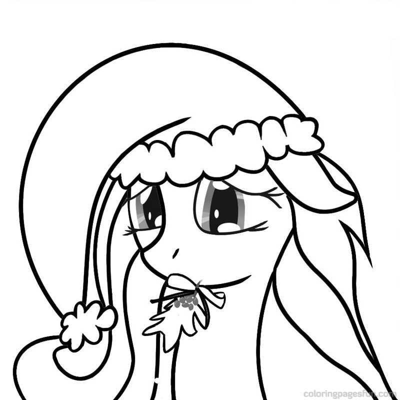 800x800 Christmas Coloring Pages My Little Pony 2015 Coloring Pages Kids