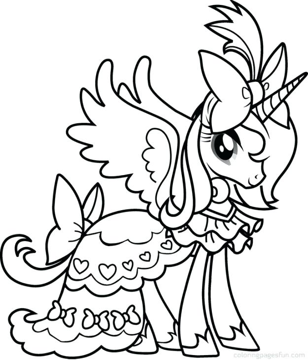 Pony Color Pages Princess Cadence From My Little Pony Coloring 625x730 Pony Color Pages Princess Cadence From My Little Pony Coloring