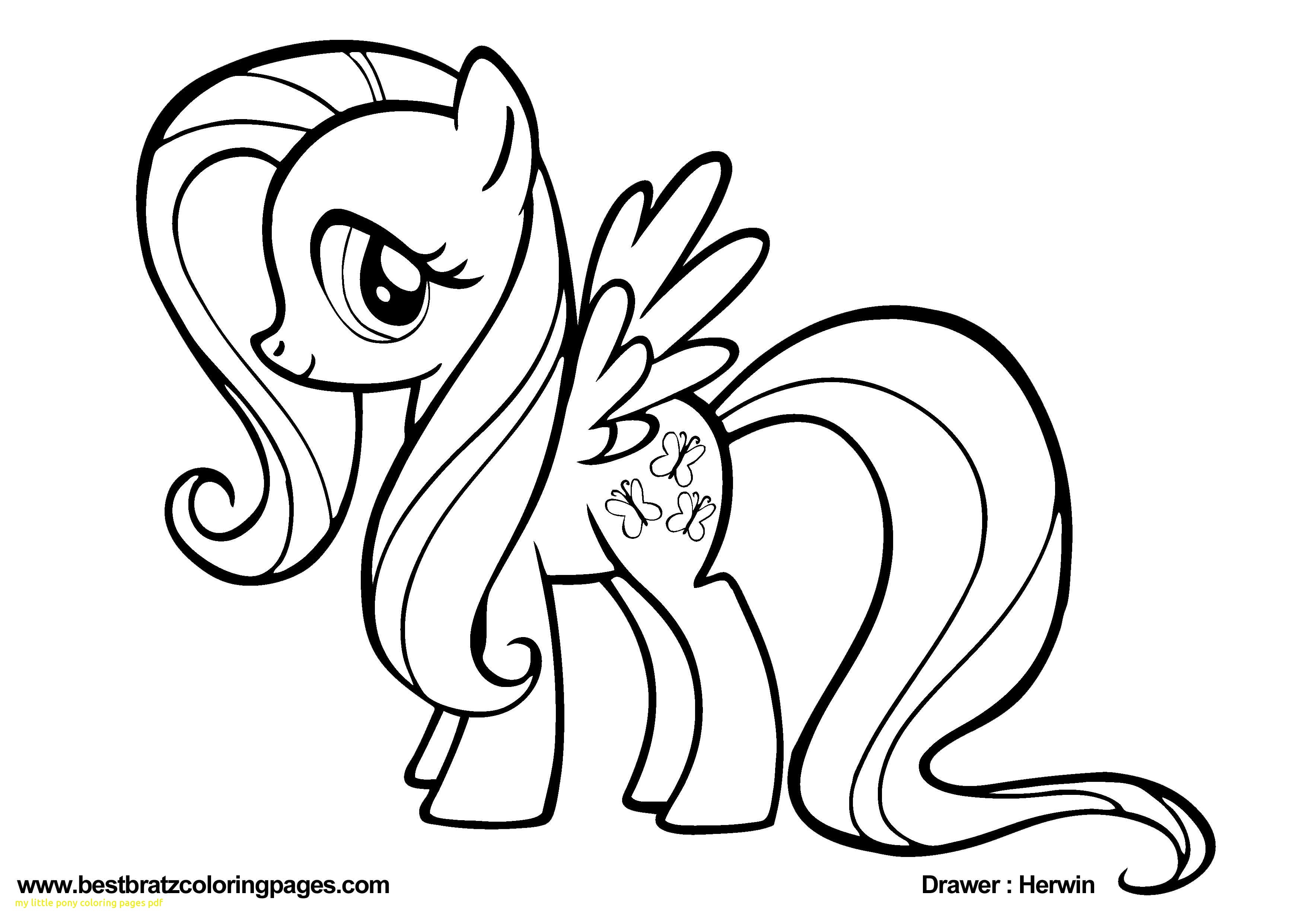 3508x2483 My Little Pony Coloring Pages Pdf