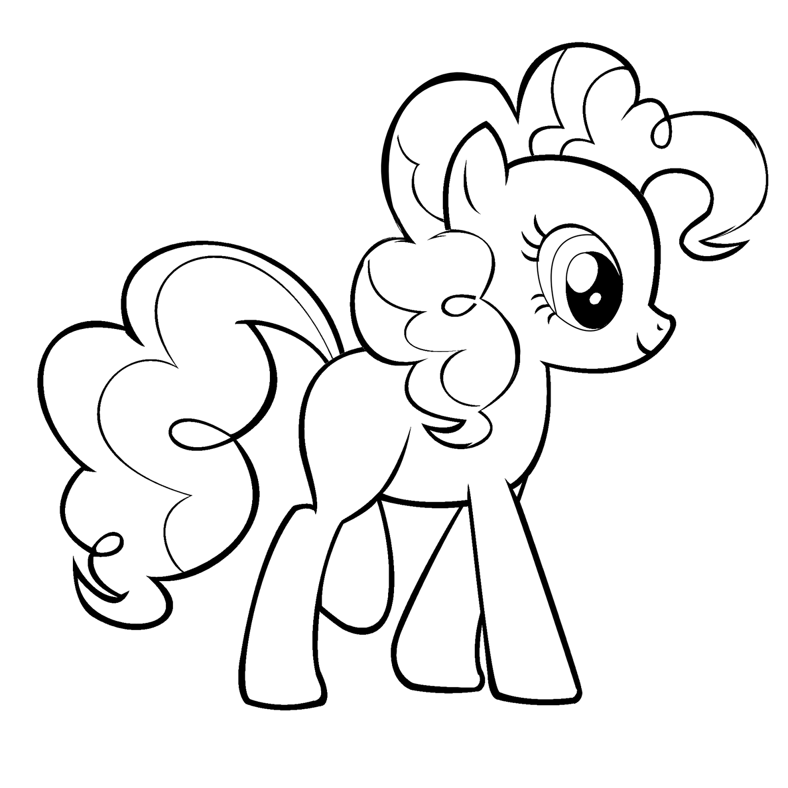 My Little Pony Pinkie Pie Coloring Pages 1600x1600 My Little Pony Pinkie Pie Coloring Pages