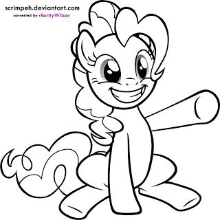 My Little Pony Pinkie Pie Coloring Pages Coloring Book 320x320 My Little Pony Pinkie Pie Coloring Pages Coloring Book