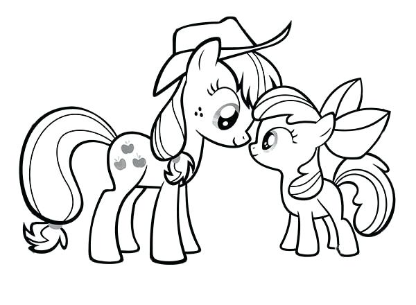 Mlp Coloring Page 600x440 Mlp Coloring Page
